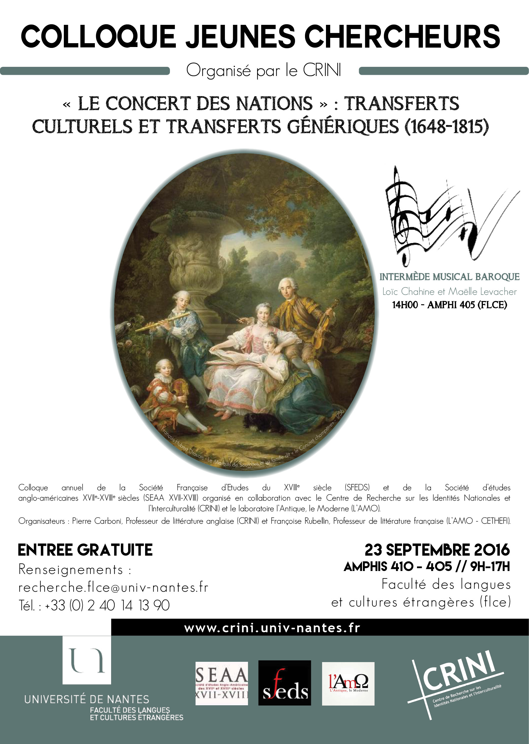Colloque Jeunes Chercheurs - 23 septembre 2016